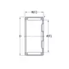 Підшипник BK 0709 SKF