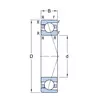 Підшипник 71922 CDGA/P4A SKF