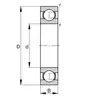 Подшипник 61838 INA