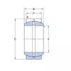Підшипник GE 80 ES SKF