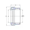 Підшипник NKX 50 SKF