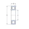 Подшипник E2-6312 2Z/С3 SKF