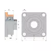Корпус с подшипником FYKC 25 NTH SKF
