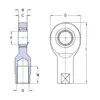 Подшипник SI 25 C SKF