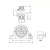 Корпус с подшипником SY 45 TF SKF