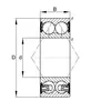Подшипник 3206 2RS C3 INA