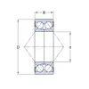 Підшипник 309946 АС SKF