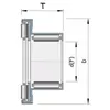 Підшипник RAX 720 Timken