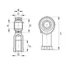 Подшипник GIKR 12 PB INA