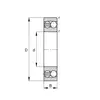 Подшипник 1309 TVH C3 FAG