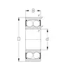 Підшипник 2200 2RS TV NKE