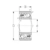 Подшипник 3303 B 2RS TV NKE