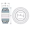 Підшипник W 208 PP20 Timken