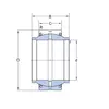 Подшипник GEM 60 ES-2RS SKF
