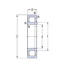 Підшипник NUP 311 ECP SKF