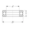 Підшипник 8256 Л (51256 M) CT