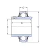 Подшипник YAR 207 106 2F SKF