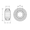 Подшипник 210 RRB6 Timken