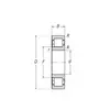 Підшипник NJ 310 EJS NSK
