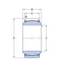 Підшипник GE 35 TXE 2LS SKF