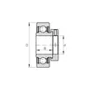 Подшипник RA 012 NPP FA106 INA