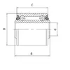 Подшипник 5206 KPP3 Timken