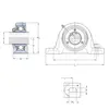 Корпус с подшипником SY 40 LF SKF