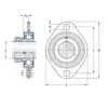 Корпус с подшипником PFT 20 FM SKF