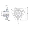Корпус із підшипником PFD 35 WF SKF