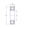Підшипник W 626 2Z SKF