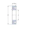 Підшипник 2308 ETN9 SKF