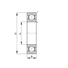 Підшипник 6320 M C3 FAG