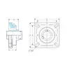 Корпус із підшипником UCF 316 CT