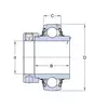 Підшипник YEL 208-108 2F SKF