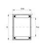 Підшипник BK 1516 A INA