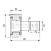 Подшипник KRV 26 PP-A INA