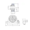 Корпус із підшипником SY 40 TF SKF