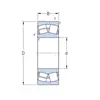 Підшипник 22322 E SKF