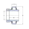 Підшипник YEL 204 2F SKF