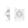 Корпус с подшипником FYJ 70 TF SKF