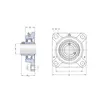 Корпус із підшипником FYJ 70 TF SKF