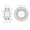 Підшипник 206 KPP3 Timken