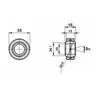 Подшипник GE 20 E 2RS/GE 20 ES 2RS Fluro