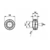 Підшипник GE 20 E 2RS/GE 20 ES 2RS Fluro