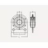Корпус з підшипником 2BF205 - 7/8HX (PER.205HPPB2-2BF) PEER