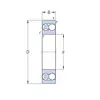 Подшипник 1216 SKF