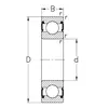 Подшипник 62200 2RSR NKE