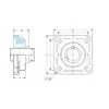 Корпус с подшипником UCF 204 NSK