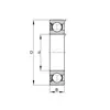 Подшипник 60307 (6307 Z) ZKL