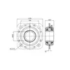 Корпус із підшипником DHU 491 A Timken